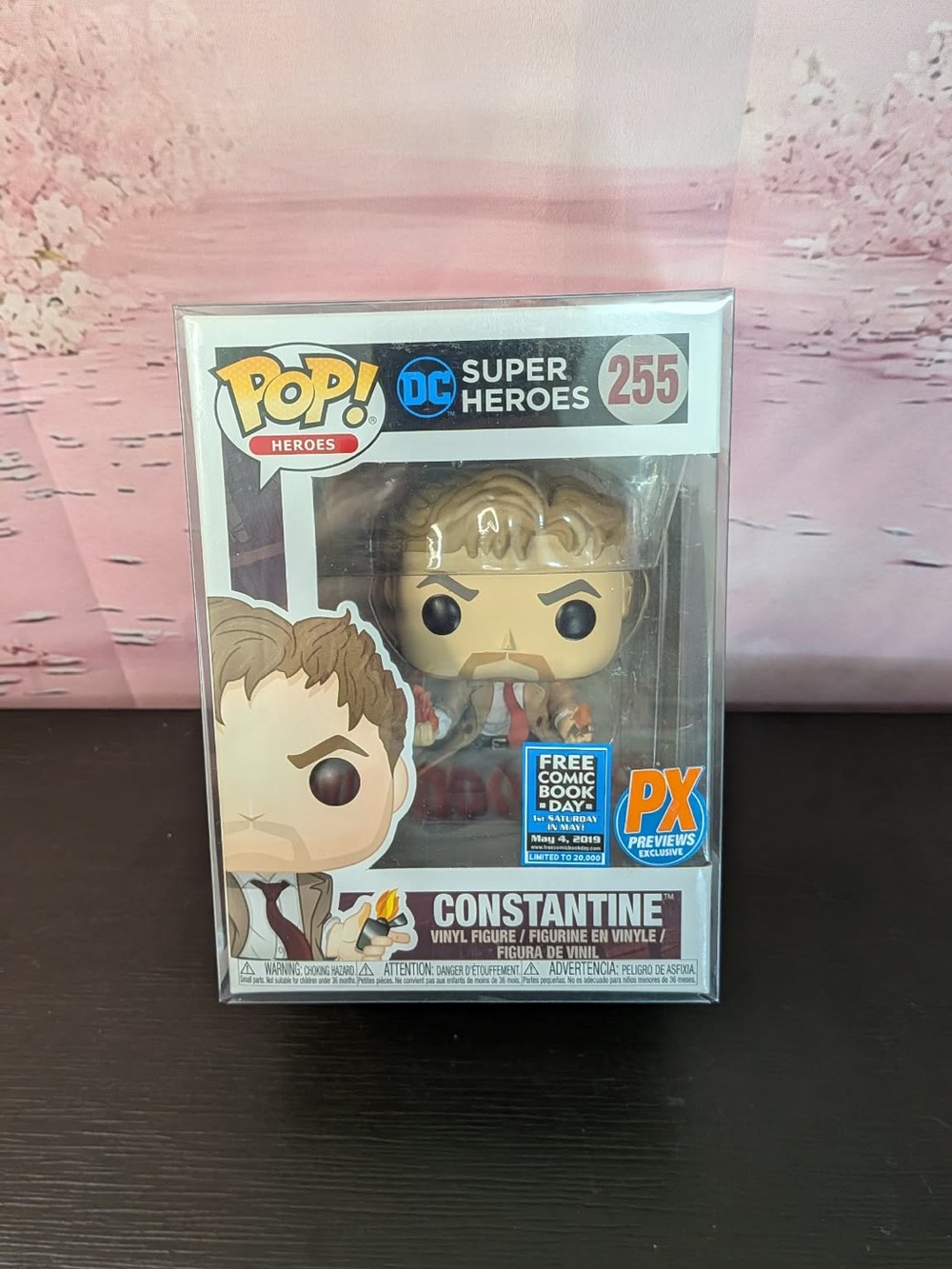 Funko Pop! Heroes DC Universe #255 Constantine Free comic book day PX Exc NIB